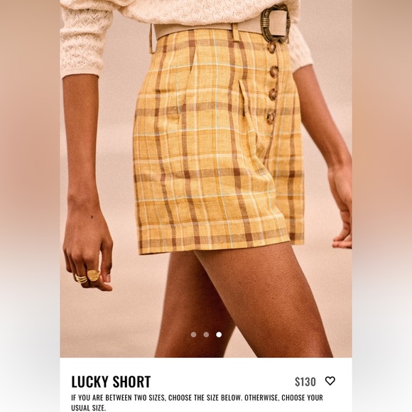 Sezane Lucky Short, Sz 36 FR, 4 US - Picture 2 of 11